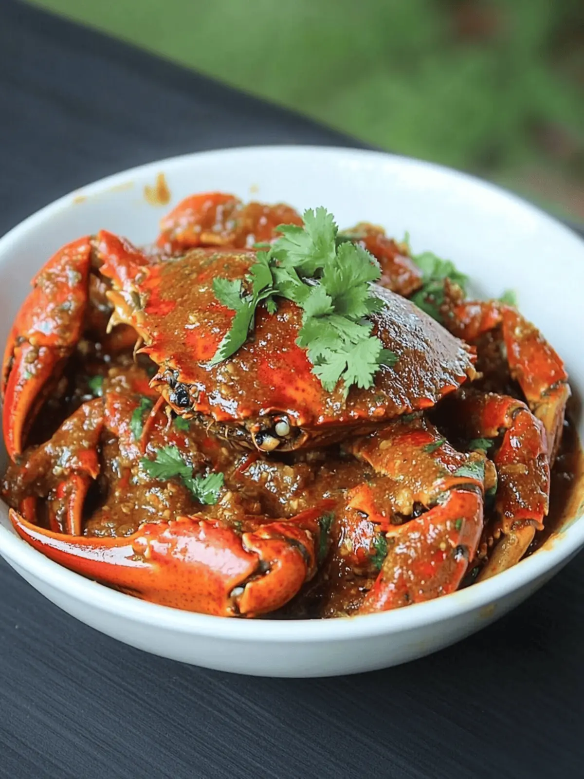Singaporean Chilli Crab