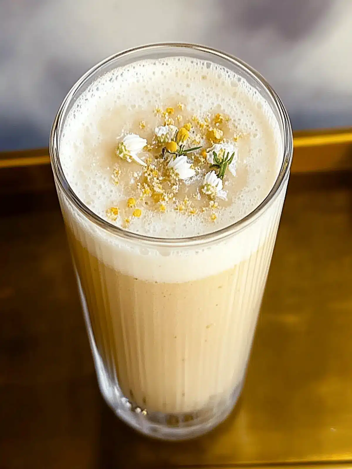 Banana Chamomile Tea Smoothie