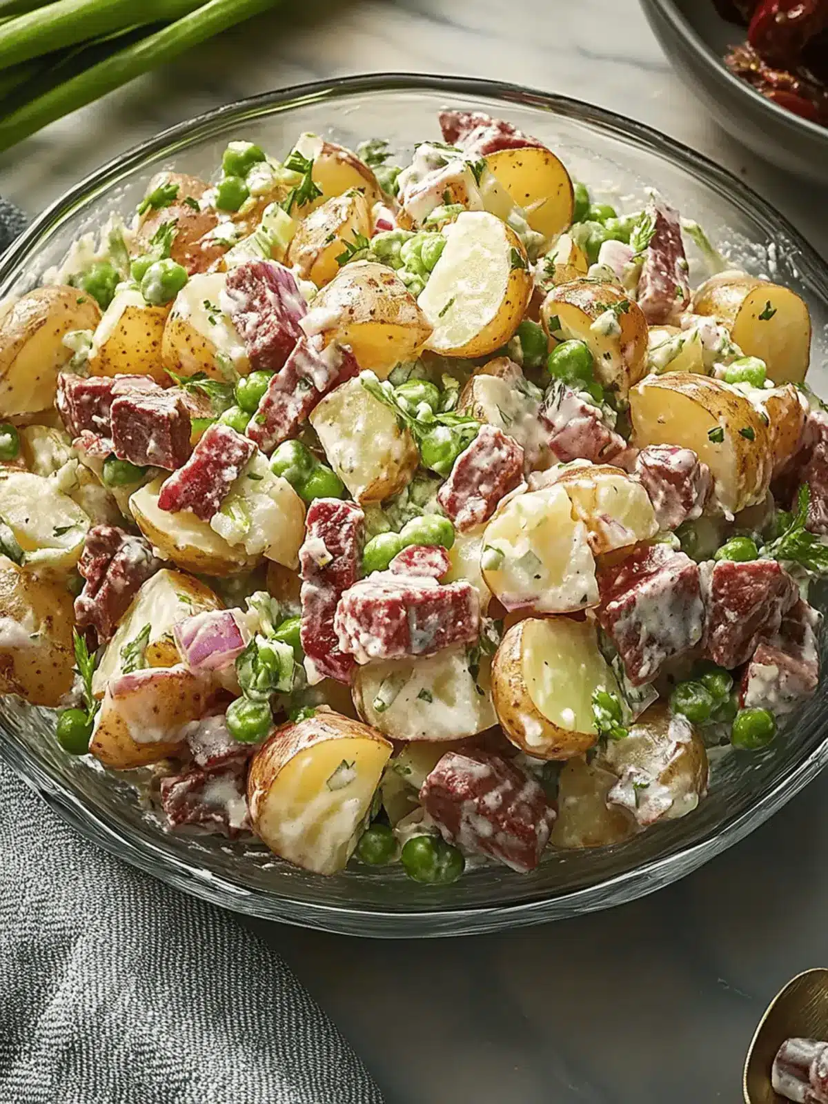 Mouthwatering Steakhouse Potato Salad with Crispy Bacon Delight 5 Steakhouse Potato Salad