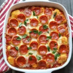 Bubble Up Biscuit Pizza Casserole: Easy Family Fun Dinner 8 Bubble Up Biscuit Pizza Casserole