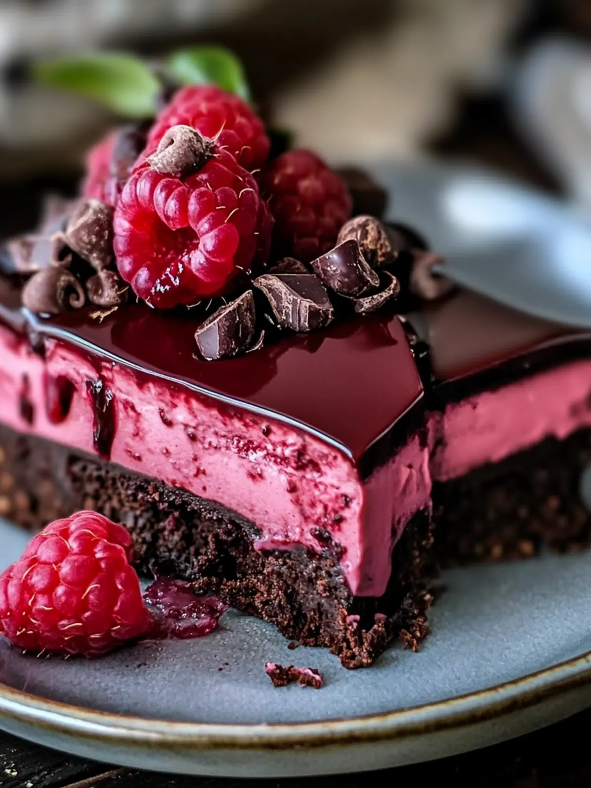 Irresistible Dark Chocolate Raspberry Cheesecake for Any Occasion 3 Dark Chocolate Raspberry Cheesecake