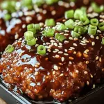 Sweet & Spicy Korean BBQ Meatloaf: Comfort with a Kick 3 Sweet & Spicy Korean BBQ Meatloaf