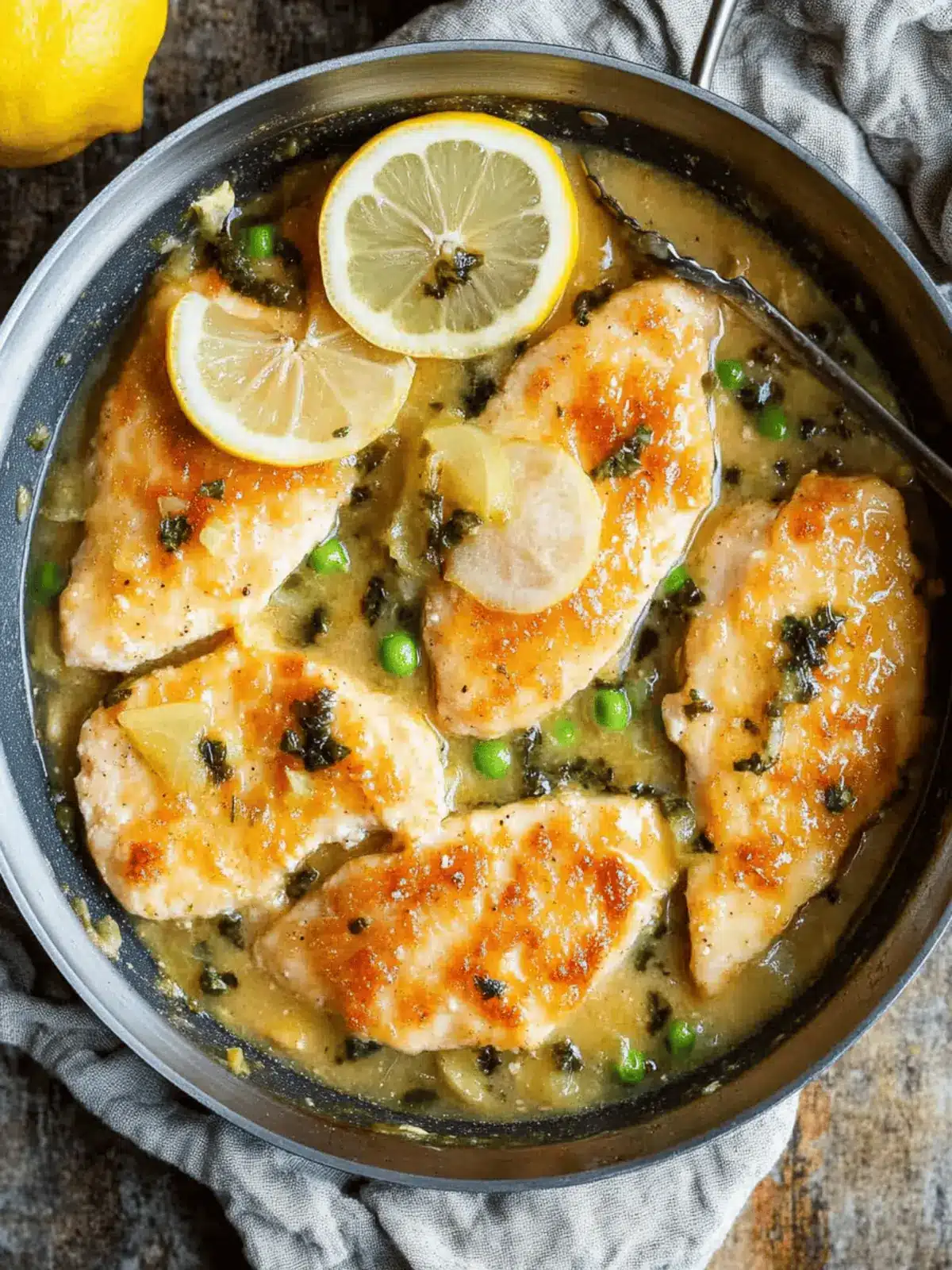 Lemon Chicken Piccata
