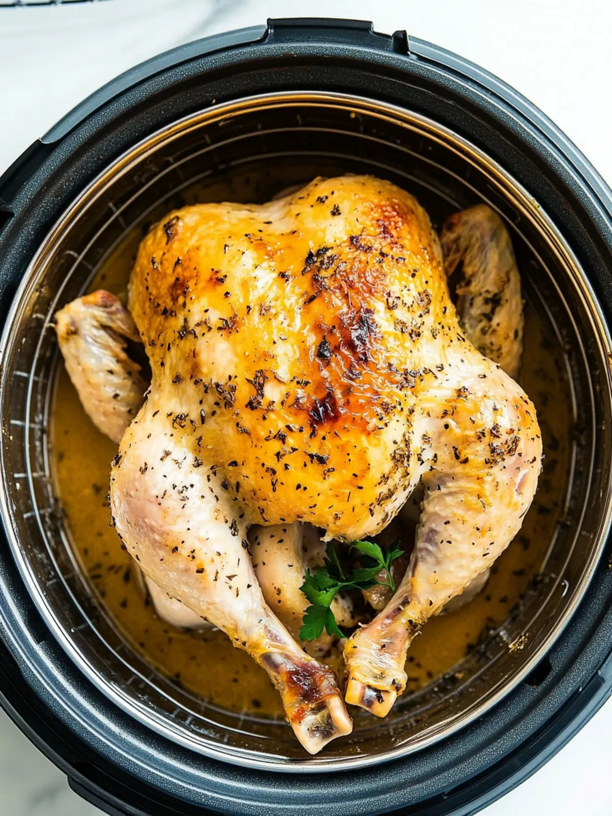 Pressure Cooker Whole Chicken