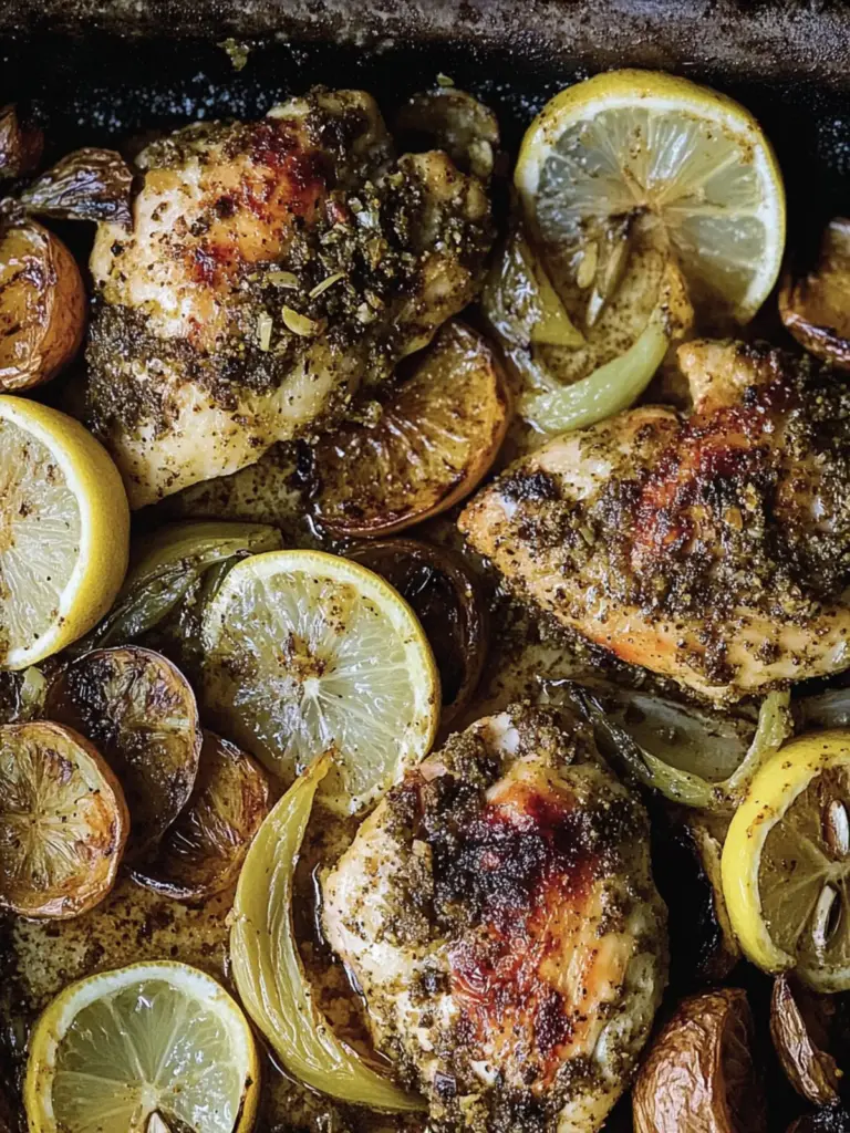 Lemon Chicken with Za’atar