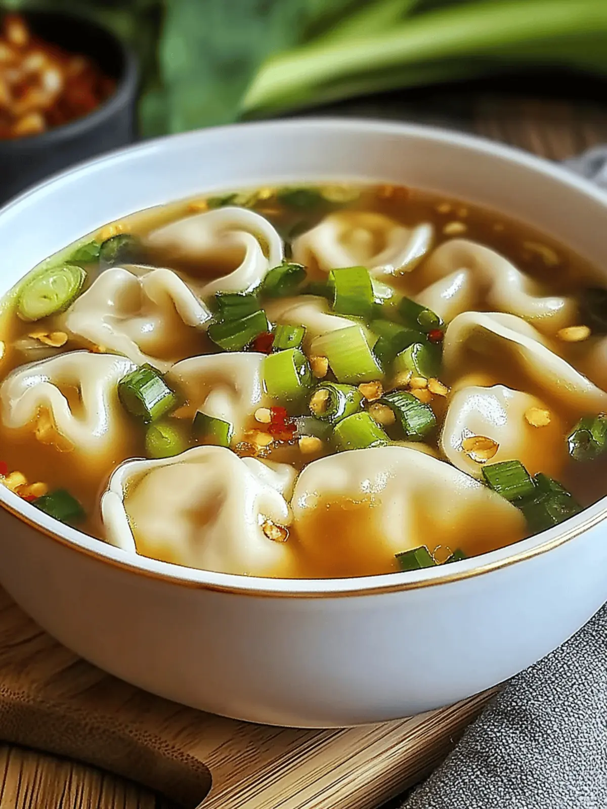 Wonton Soup