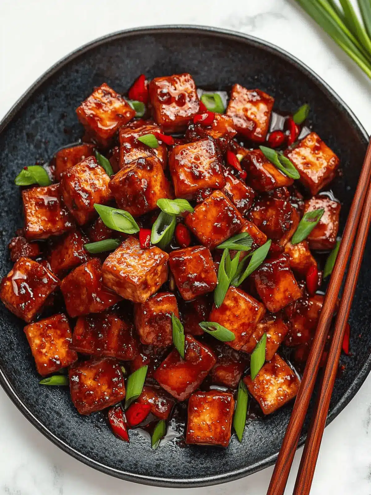 Crispy Szechuan Tofu: Your New Favorite Vegan Delight 2 Crispy Szechuan Tofu