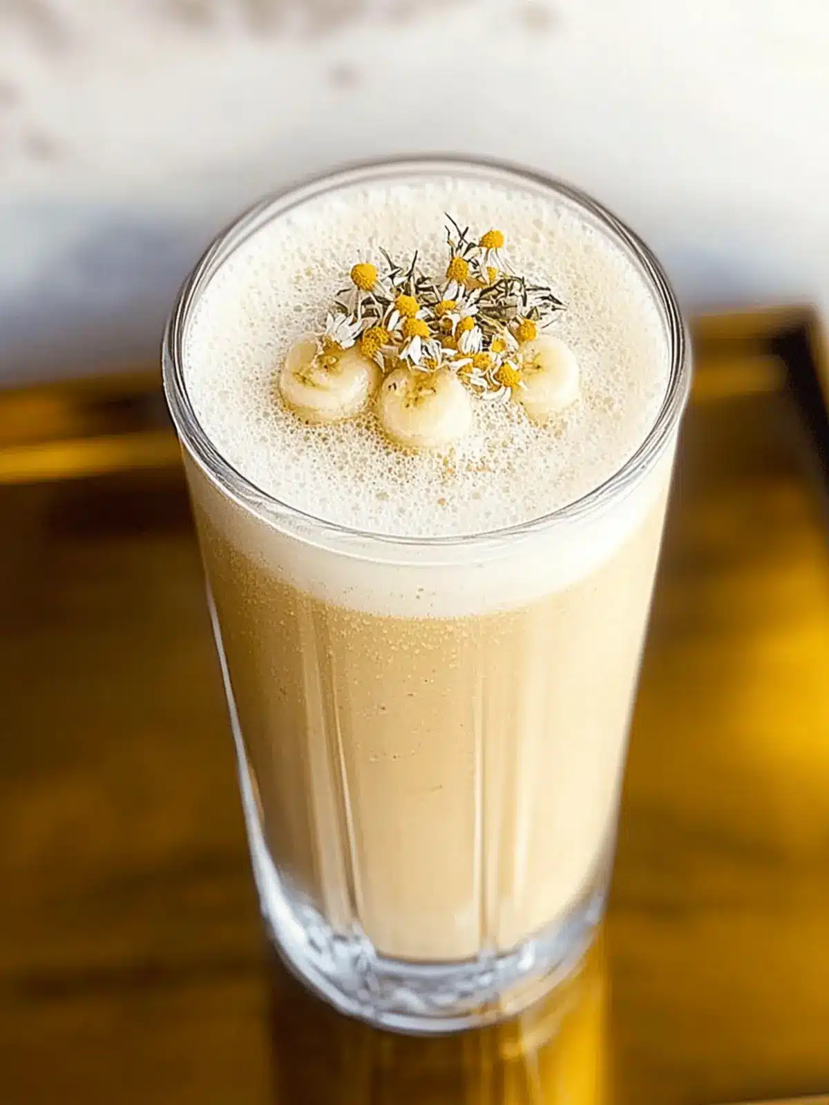 Banana Chamomile Tea Smoothie