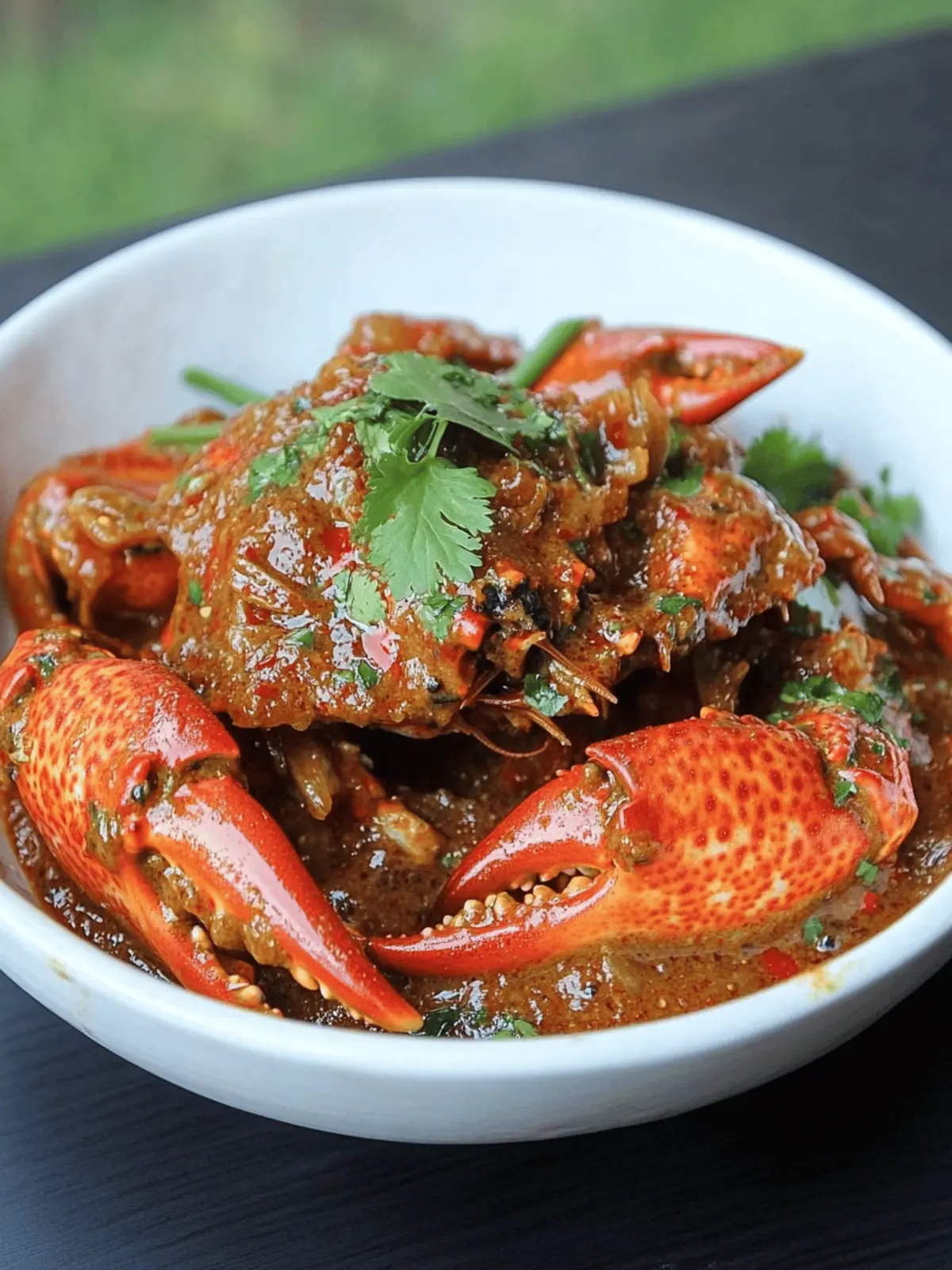 Singaporean Chilli Crab