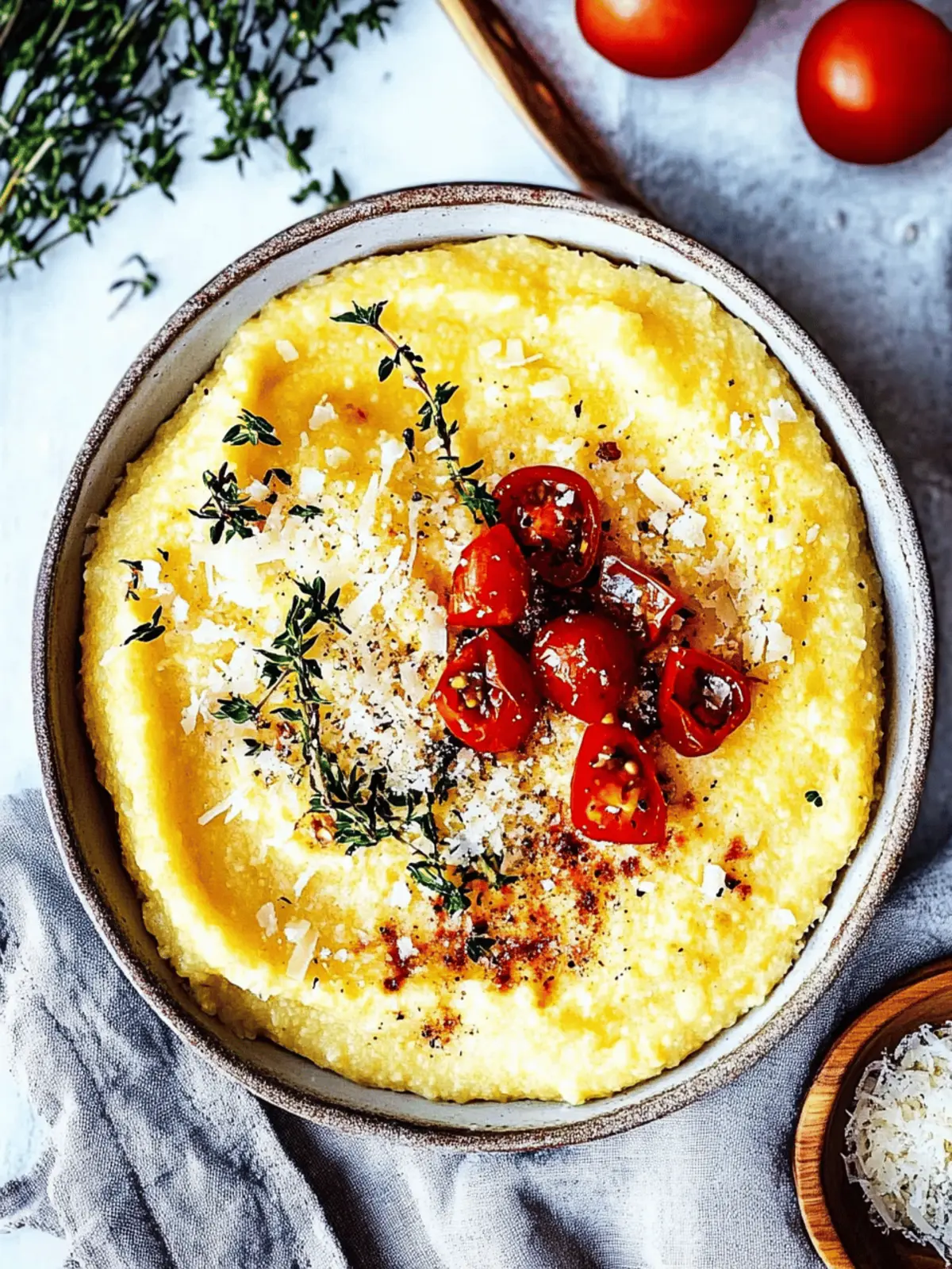 Creamy Slow Cooker Polenta with Parmesan Bliss 2 Slow Cooker Polenta with Parmesan