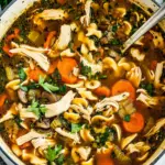 Flu Fighter Chicken Noodle Soup