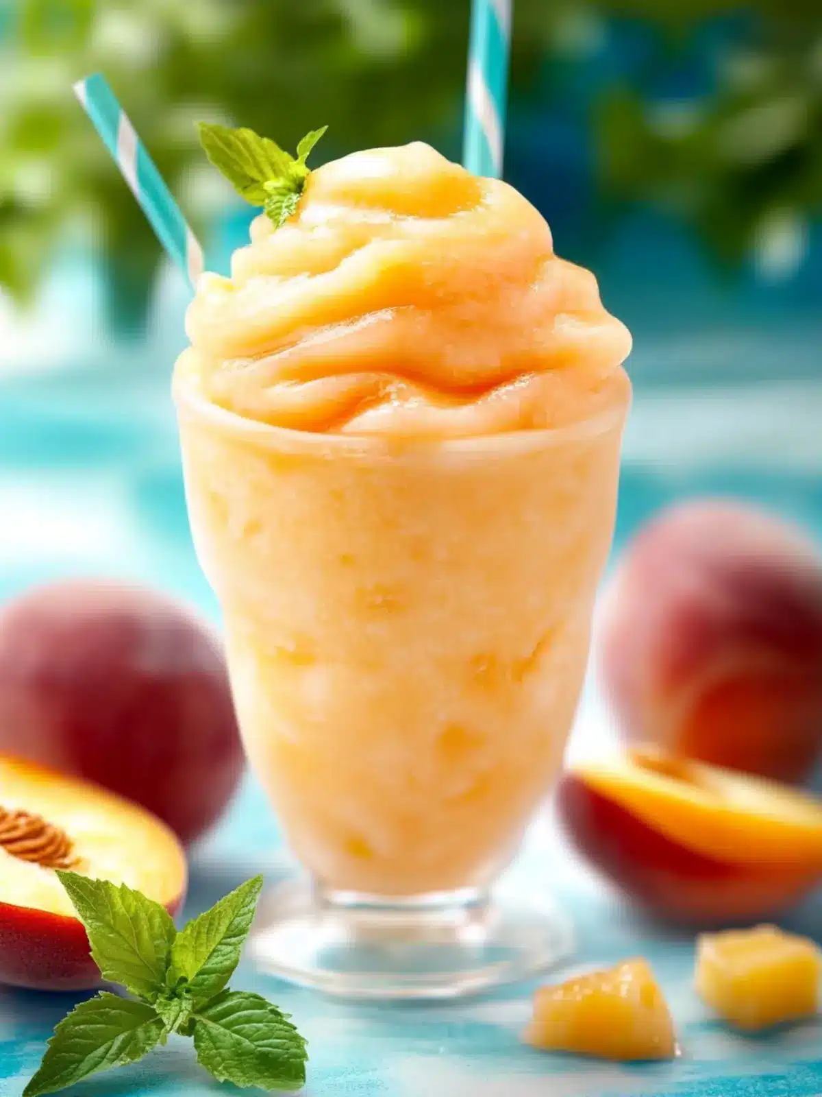 Delicious Homemade Peach Slurpee for Ultimate Summer Refreshment 4 Homemade Peach Slurpee