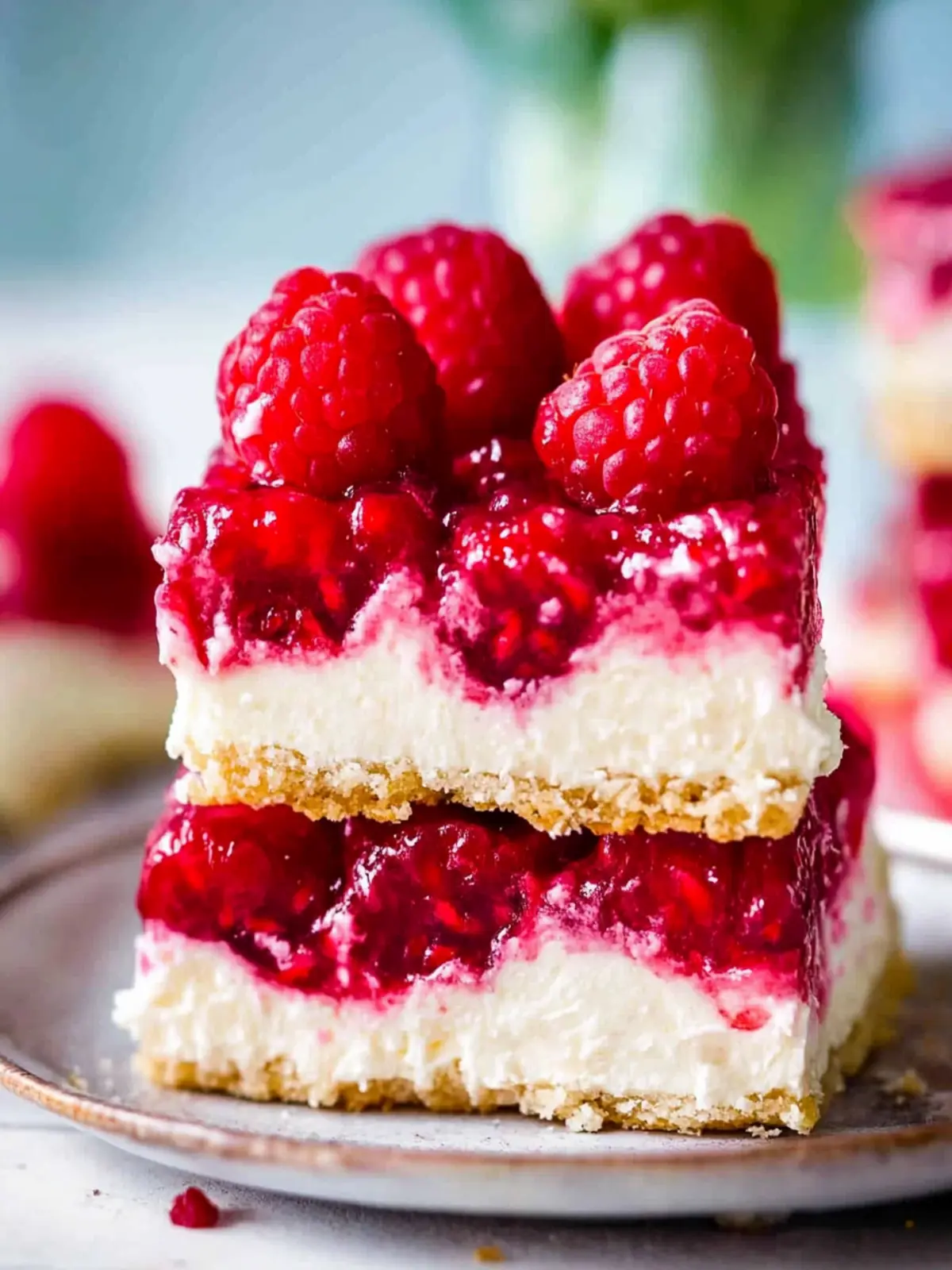 Raspberry Cream Cheese Bars