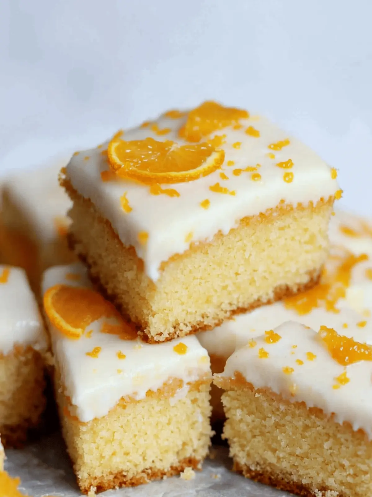 Orange Drizzle Traybake Cake