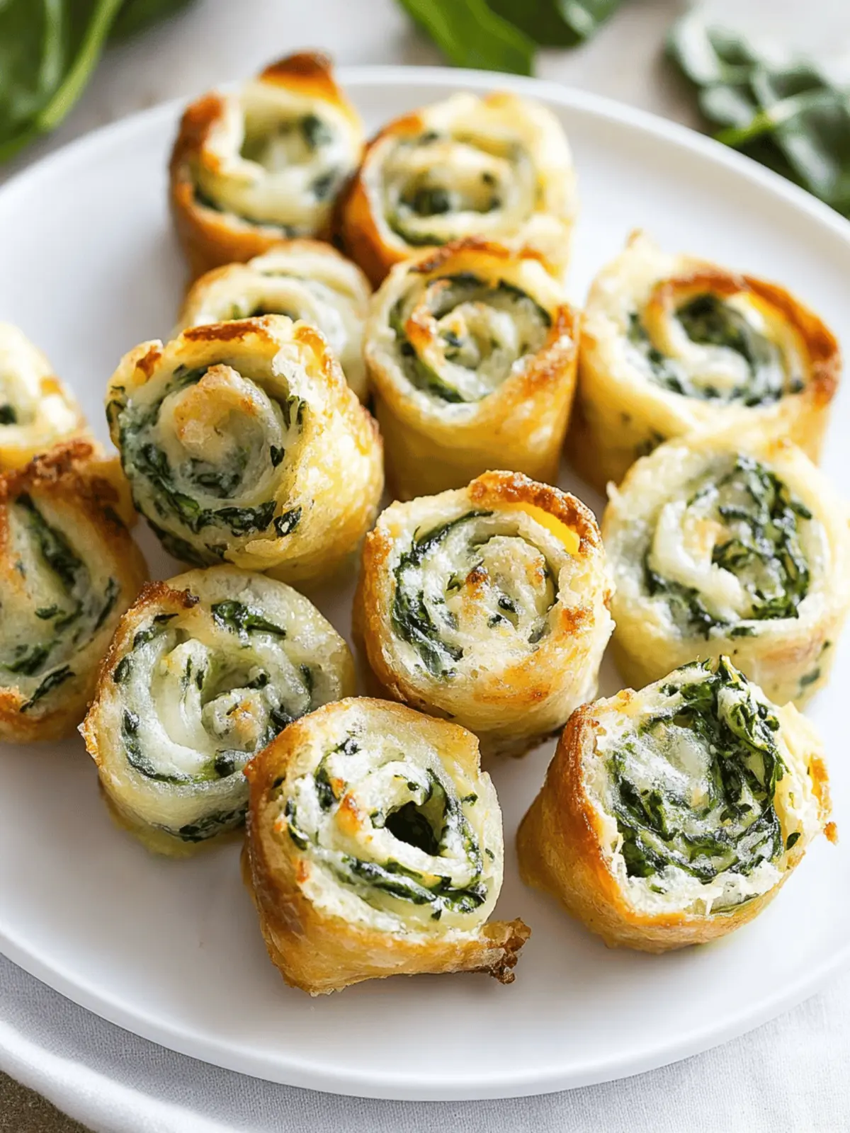Spinach Dip in Bite-Sized Pinwheels for Effortless Entertaining 2 Spinach Dip in Bite-Sized Pinwheels