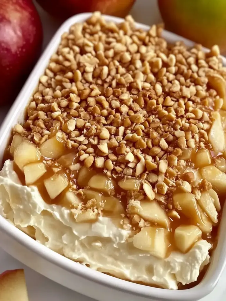 Caramel Apple Cheesecake Dip