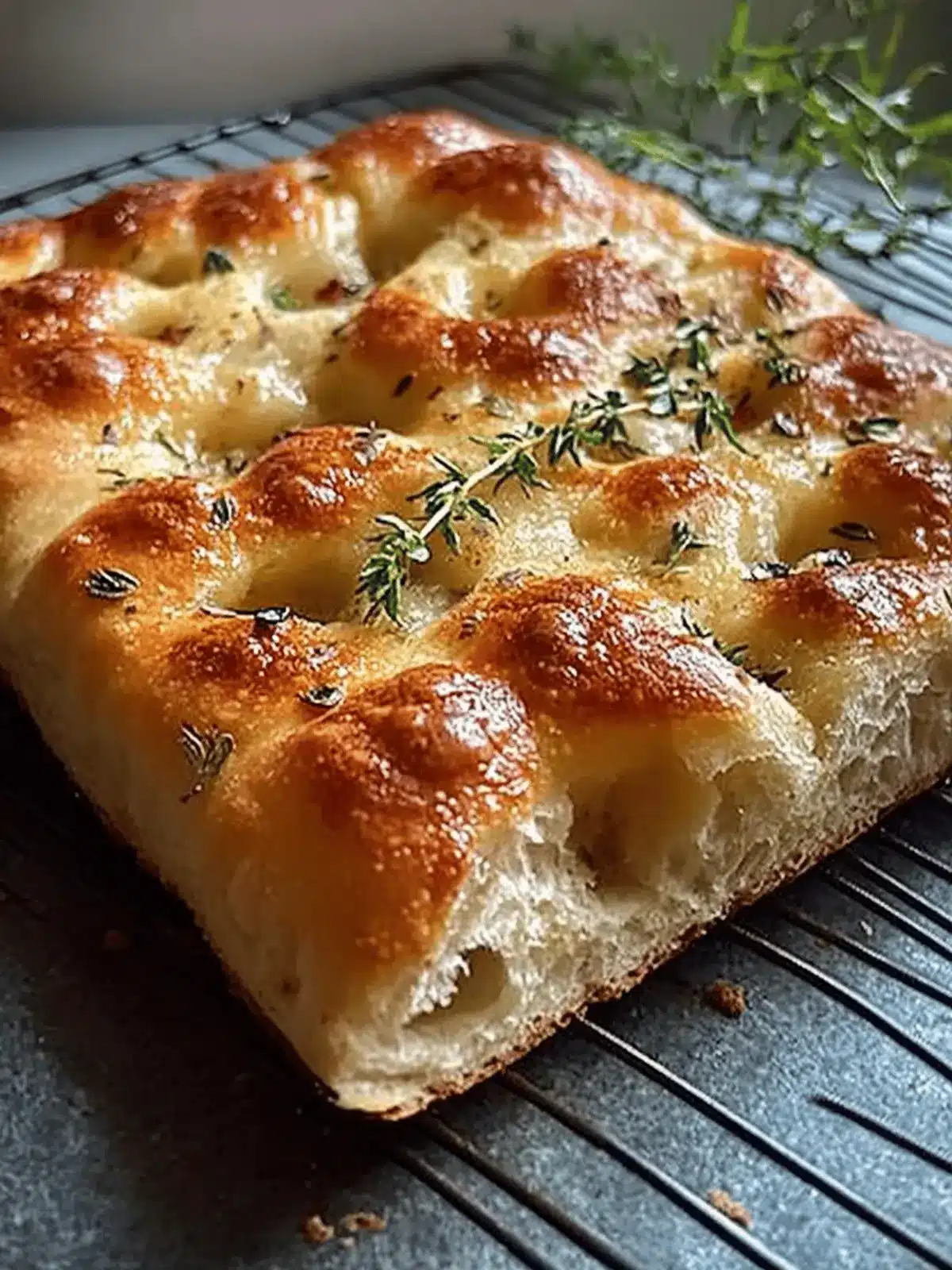 Bake Same Day Focaccia
