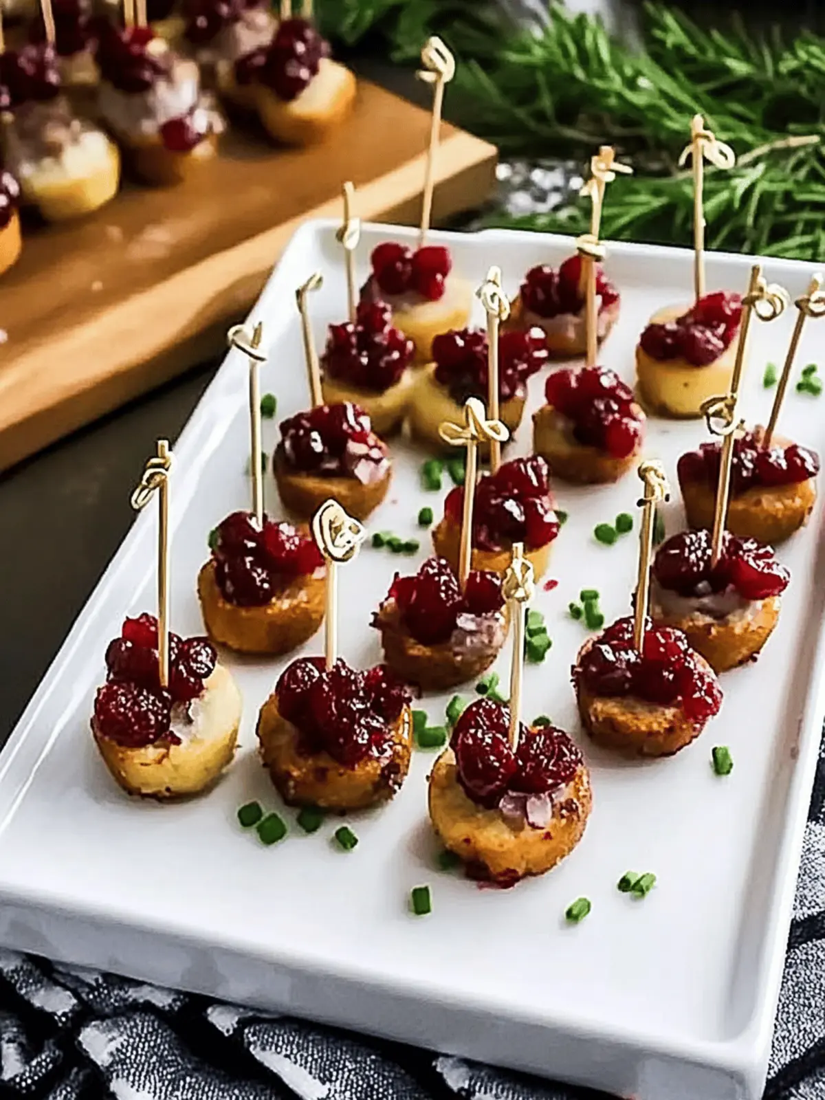 Smoked Sausage Cranberry Bites