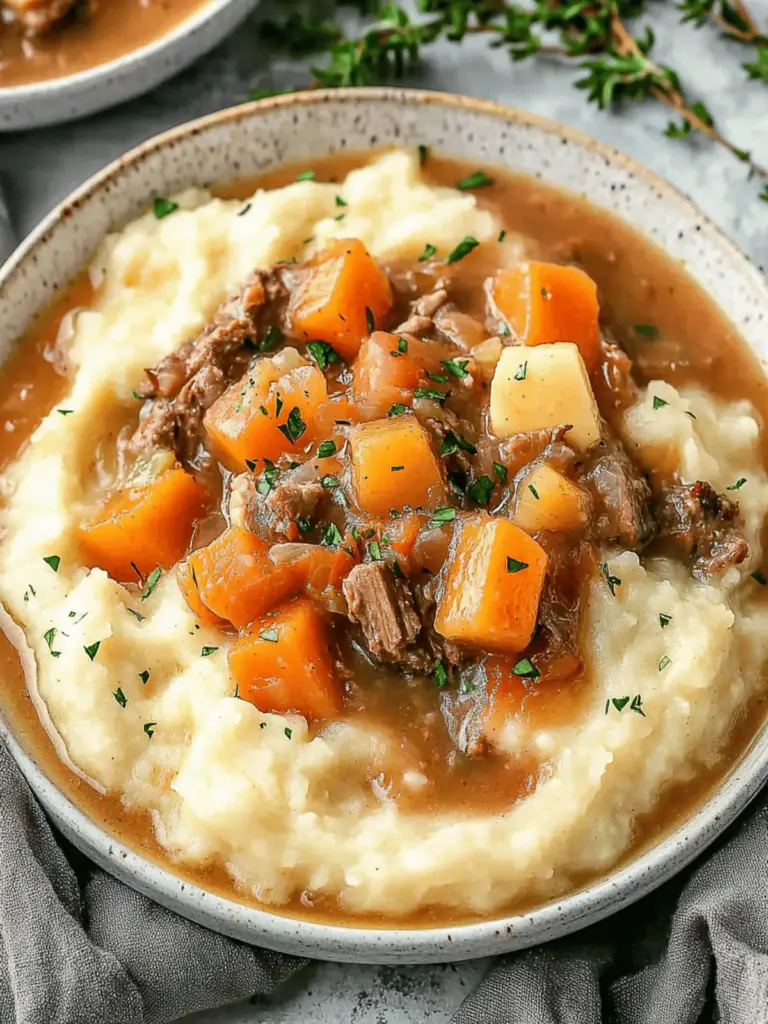Fall Apple Cider Stew Mash