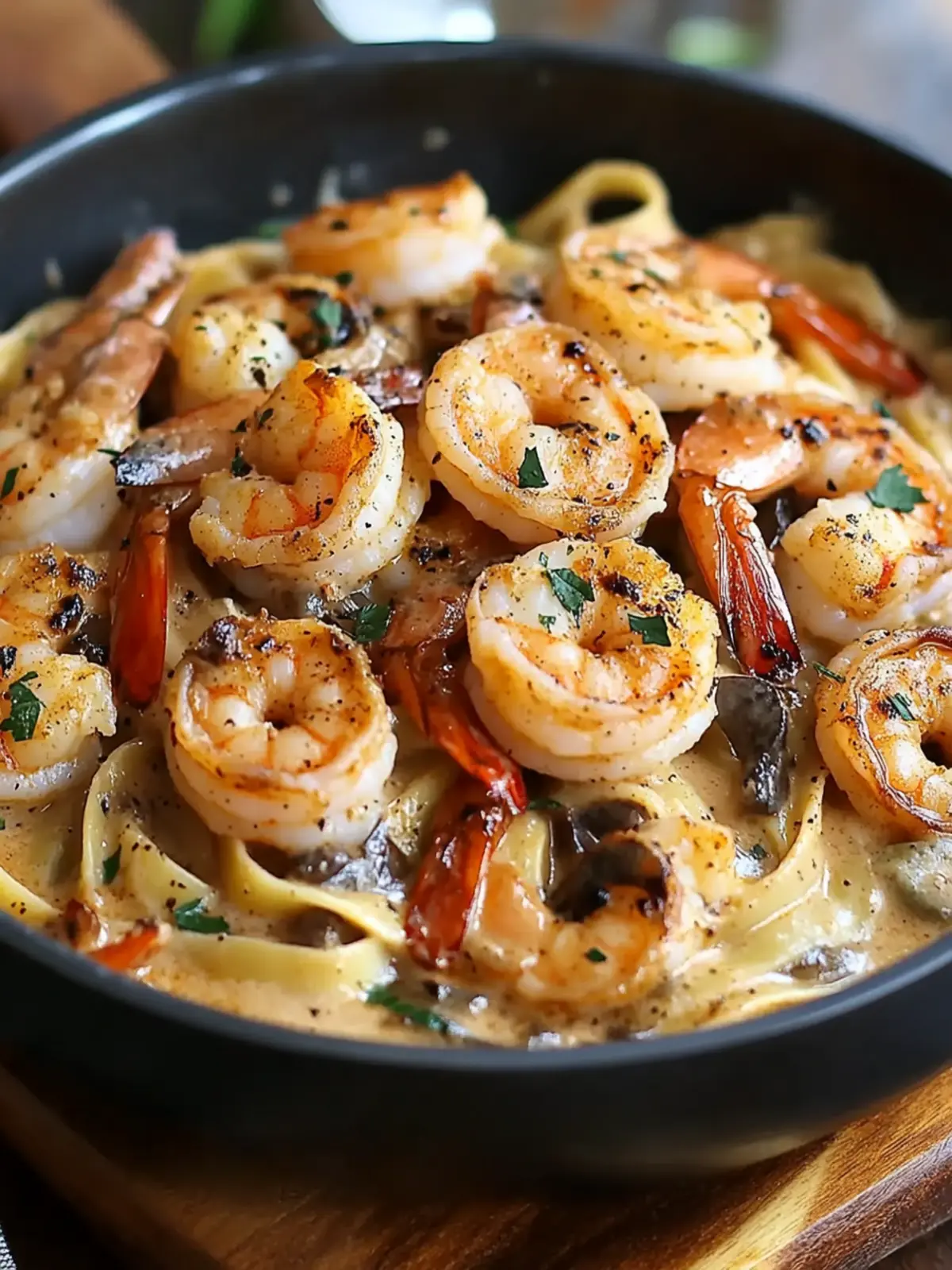 Indulge in Blackened Shrimp Stroganoff: A Spicy Delight 3 Blackened Shrimp Stroganoff
