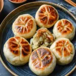 Pan-Fried Cabbage and Noodle Buns