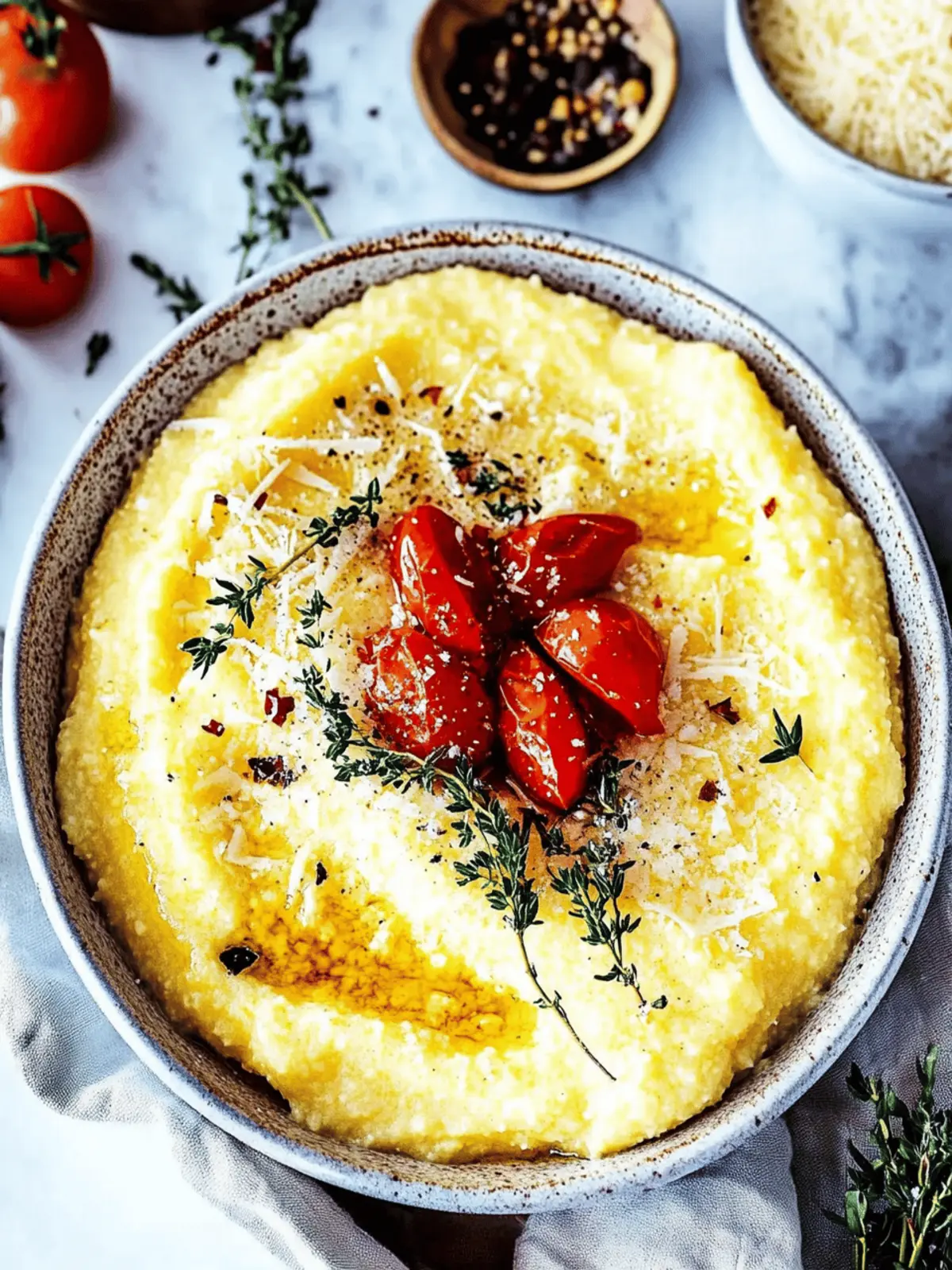 Creamy Slow Cooker Polenta with Parmesan Bliss 4 Slow Cooker Polenta with Parmesan