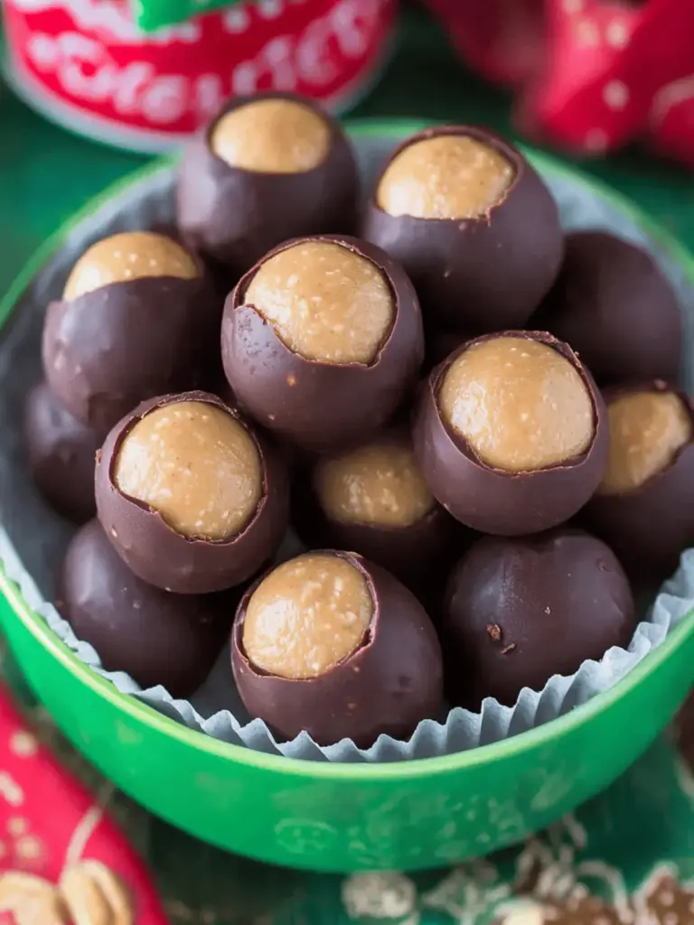 Homemade Peanut Butter Balls