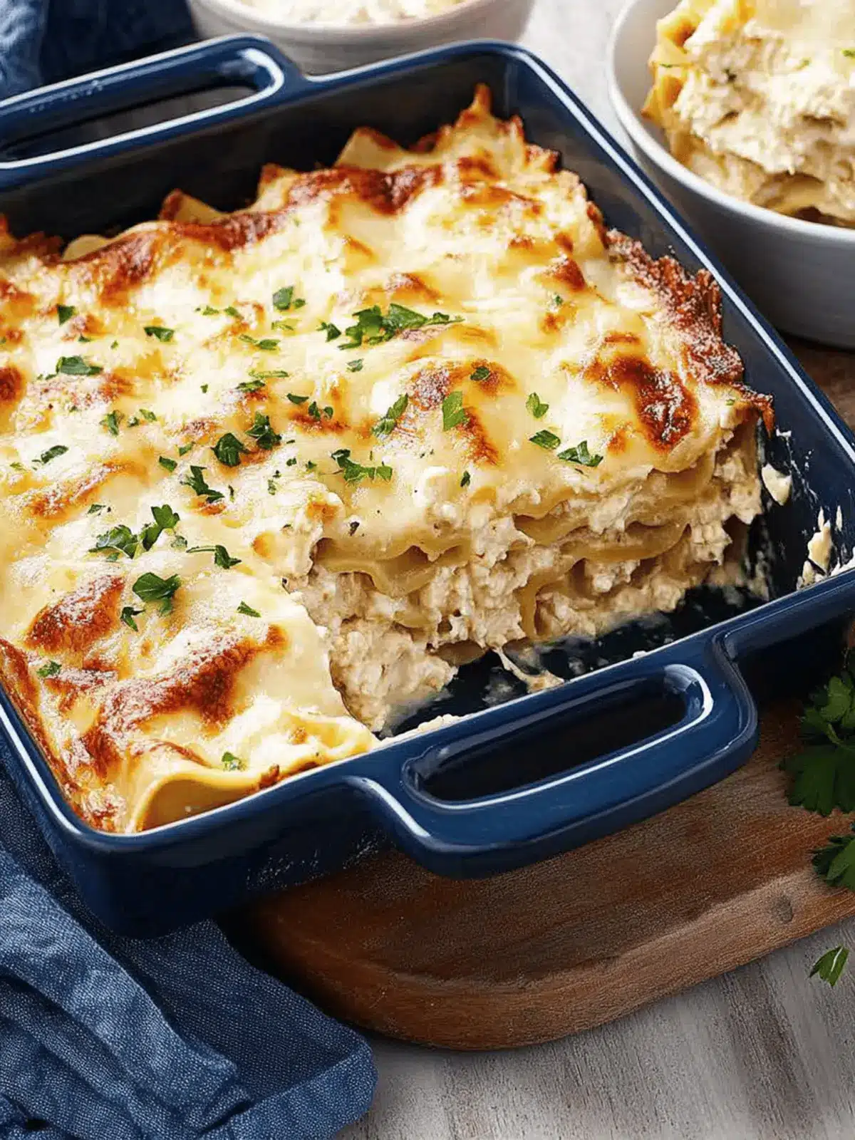 Creamy Chicken Alfredo Lasagna That Will Wow Your Taste Buds 5 Chicken Alfredo Lasagna