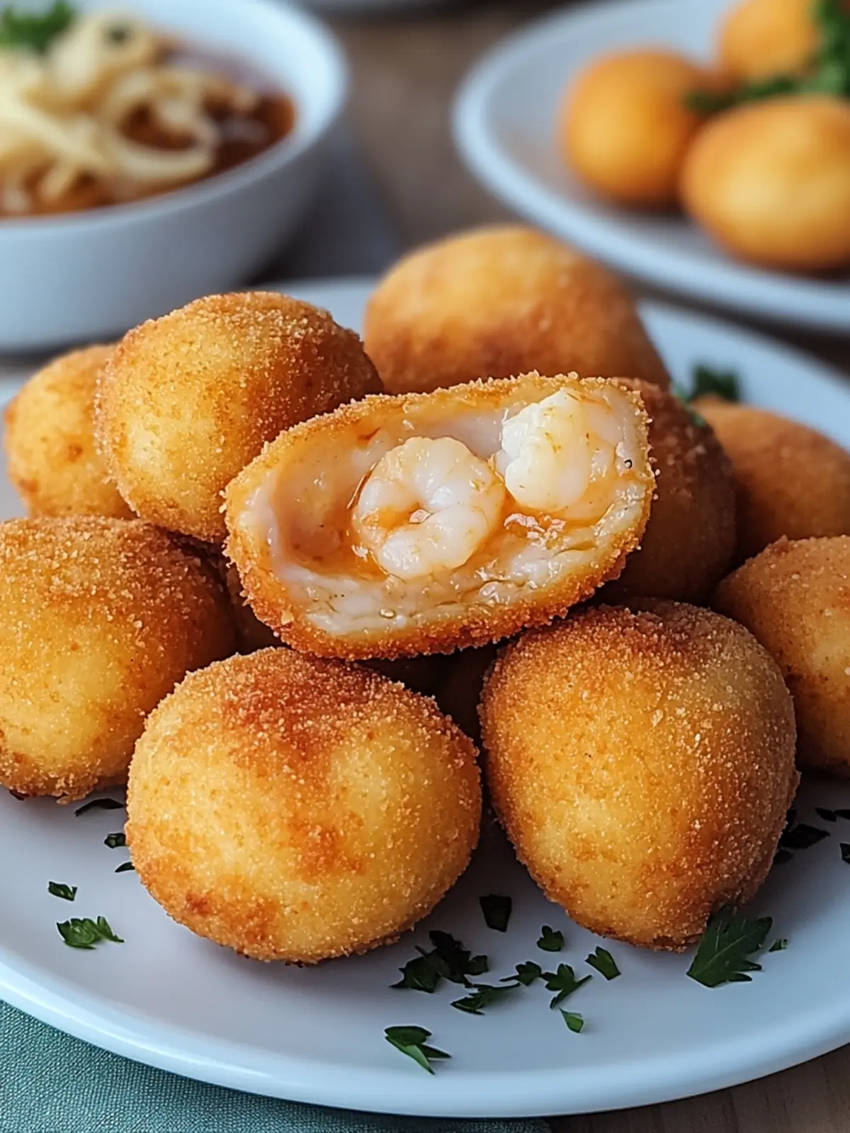 Delicious Portuguese Shrimp Croquettes for Perfect Gatherings 2 Portuguese Shrimp Croquettes