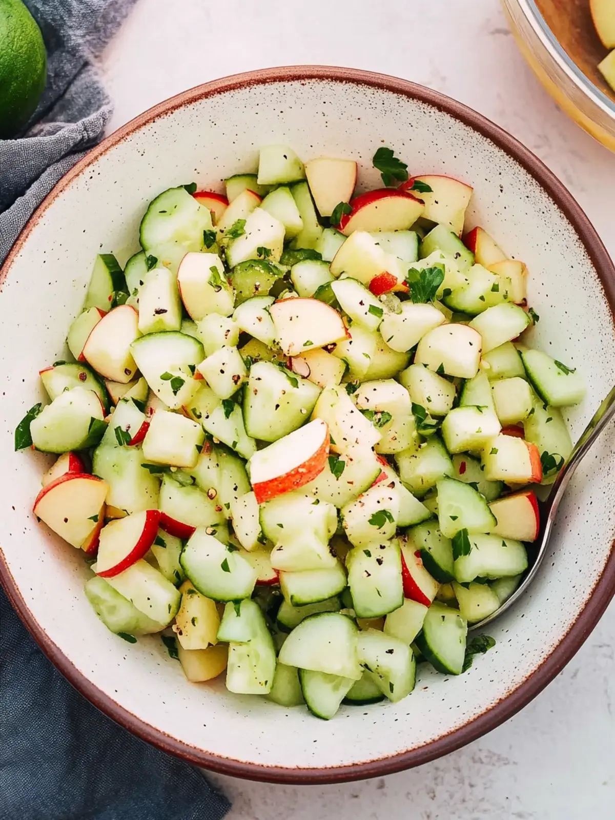 Cucumber Apple Salad