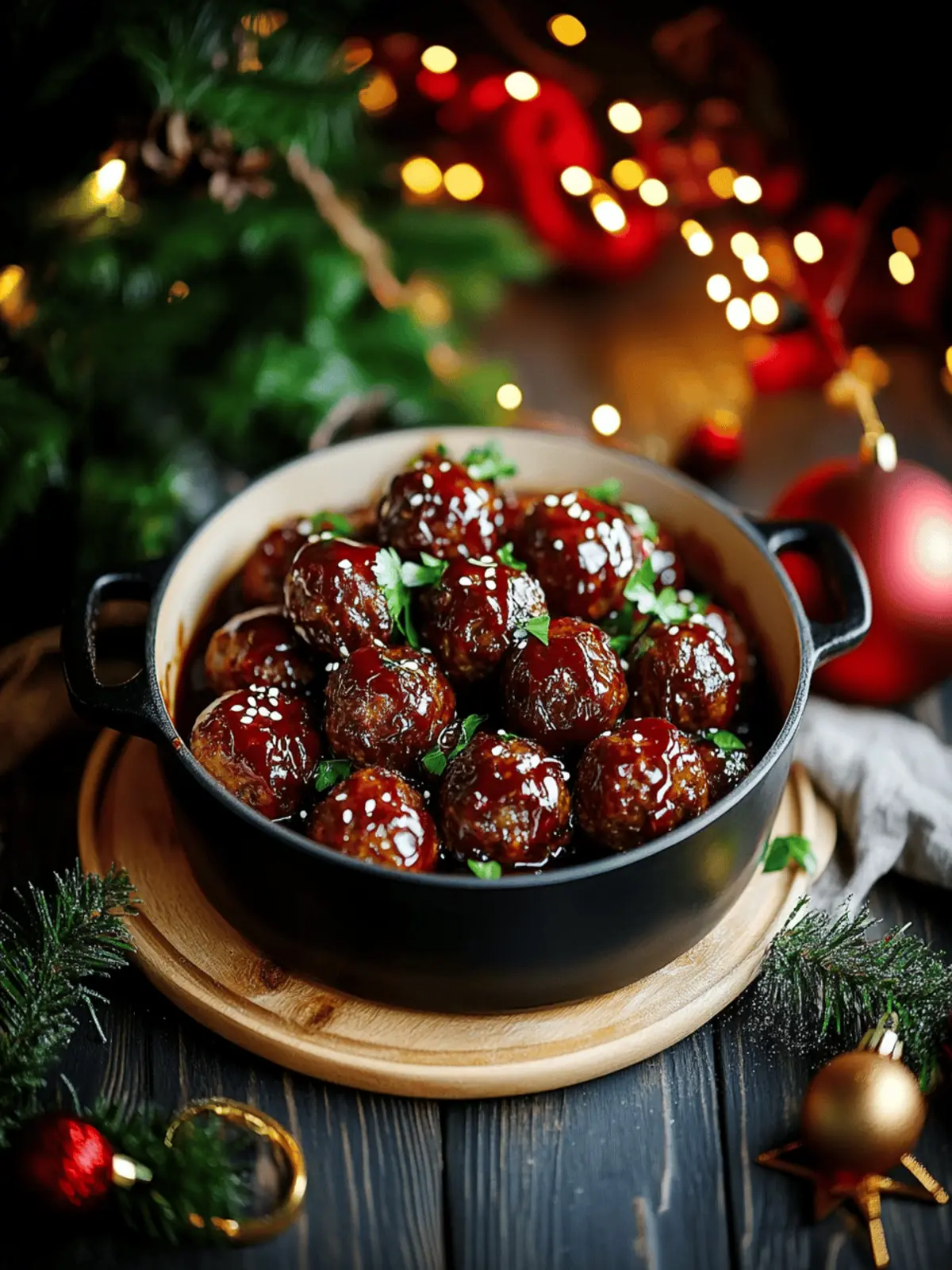 Christmas Meatballs