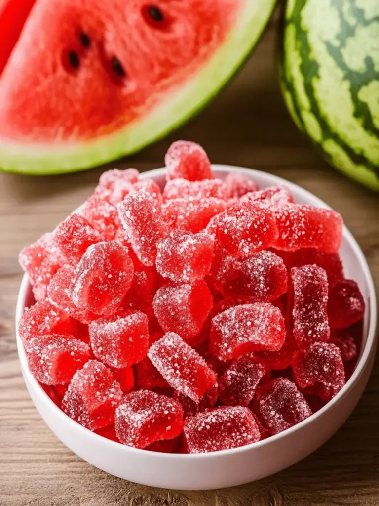 Sweet and Sour Watermelon Gummies