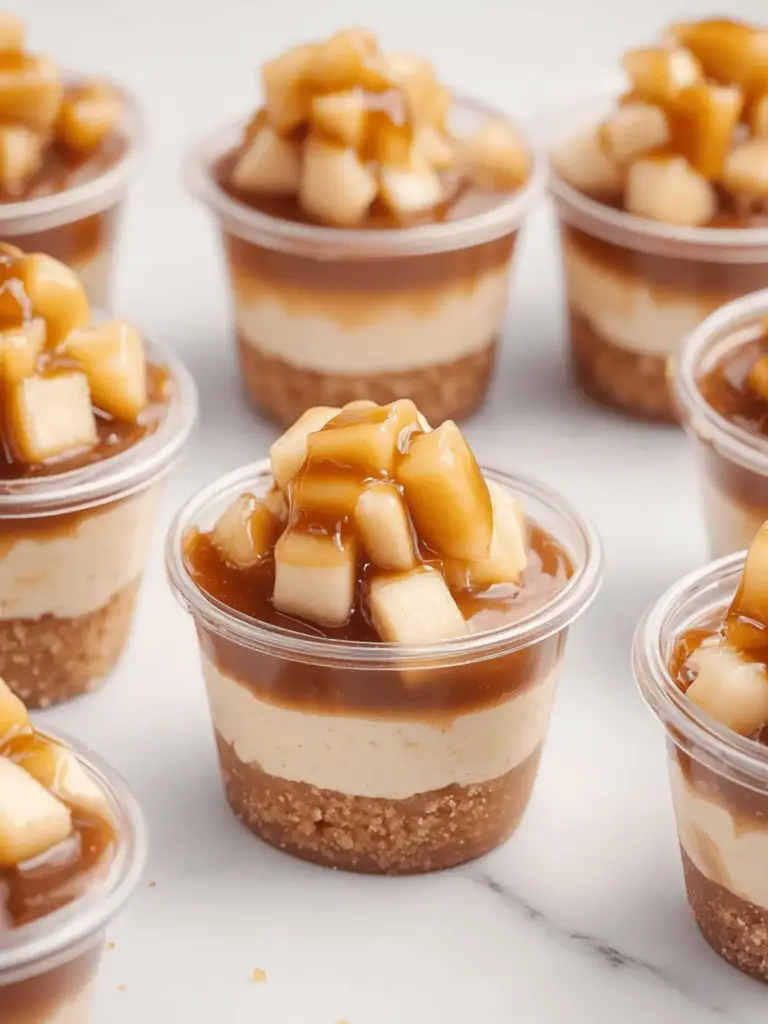 Caramel Apple Dessert Cups
