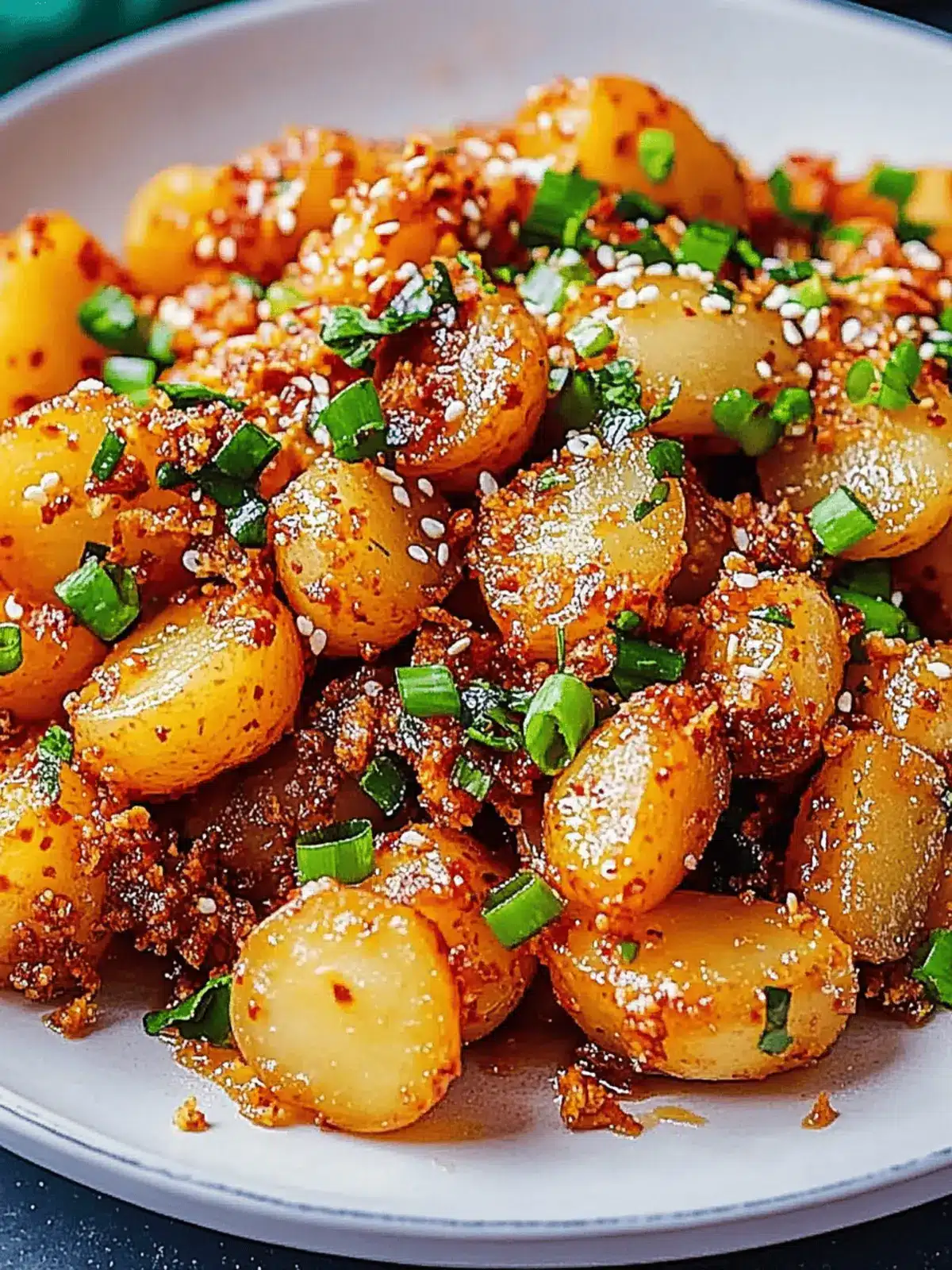 Crispy Korean Potato Dish