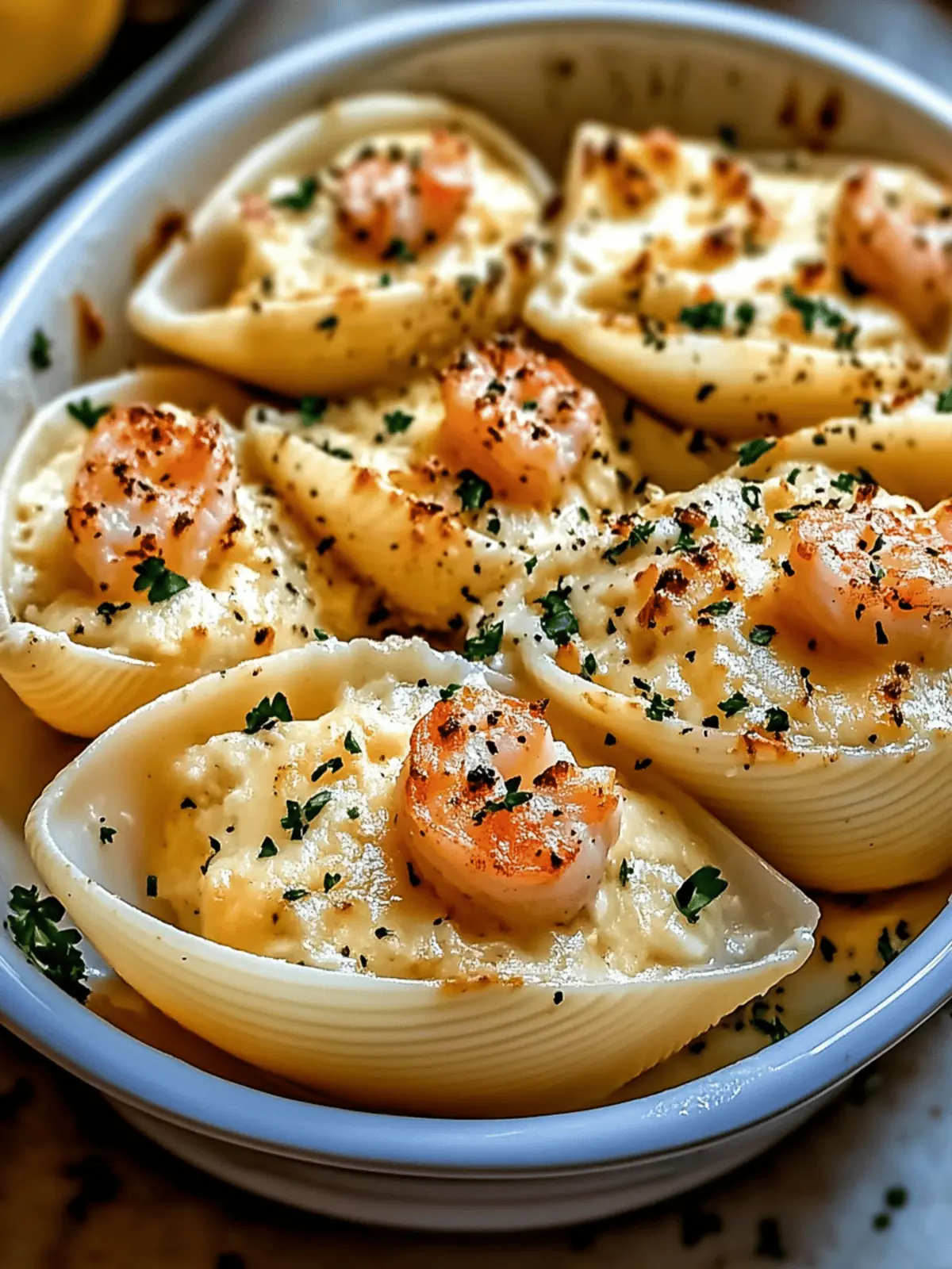 Seafood Stuffed Shells