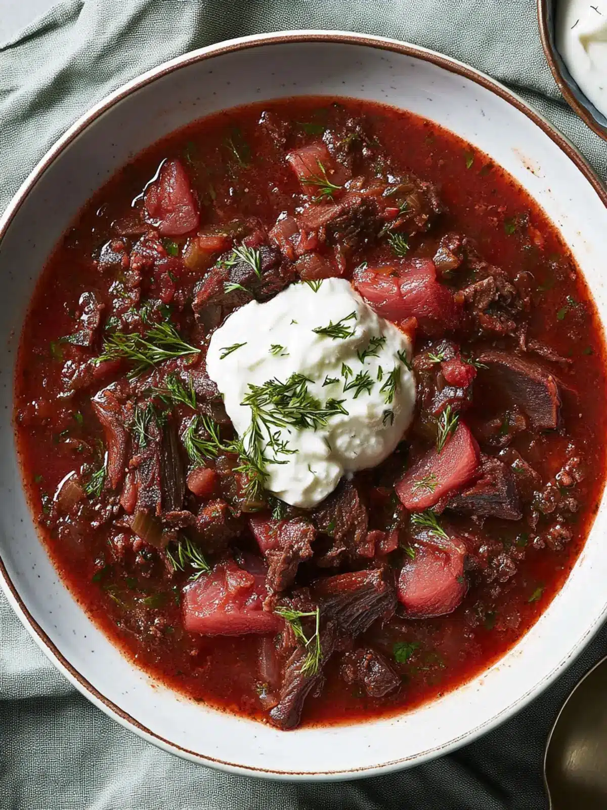 Short Rib Borscht
