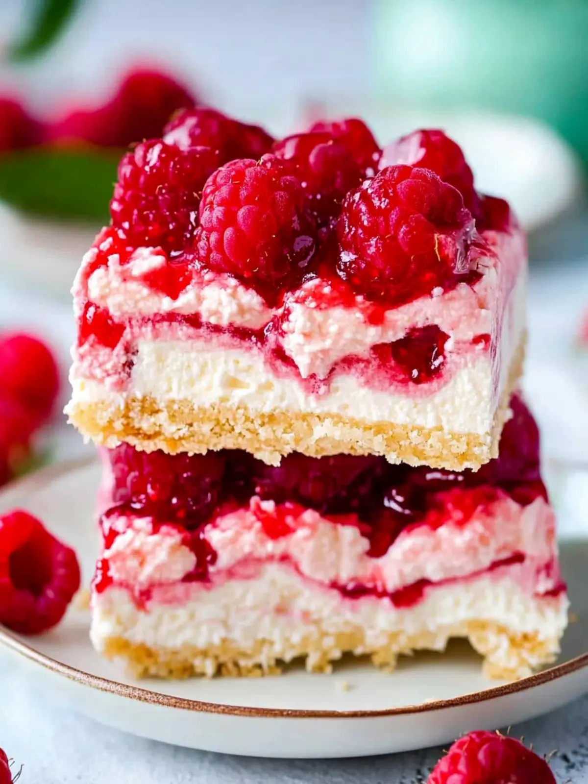 Raspberry Cream Cheese Bars