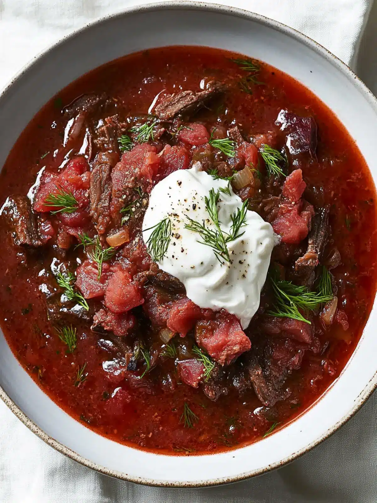 Short Rib Borscht