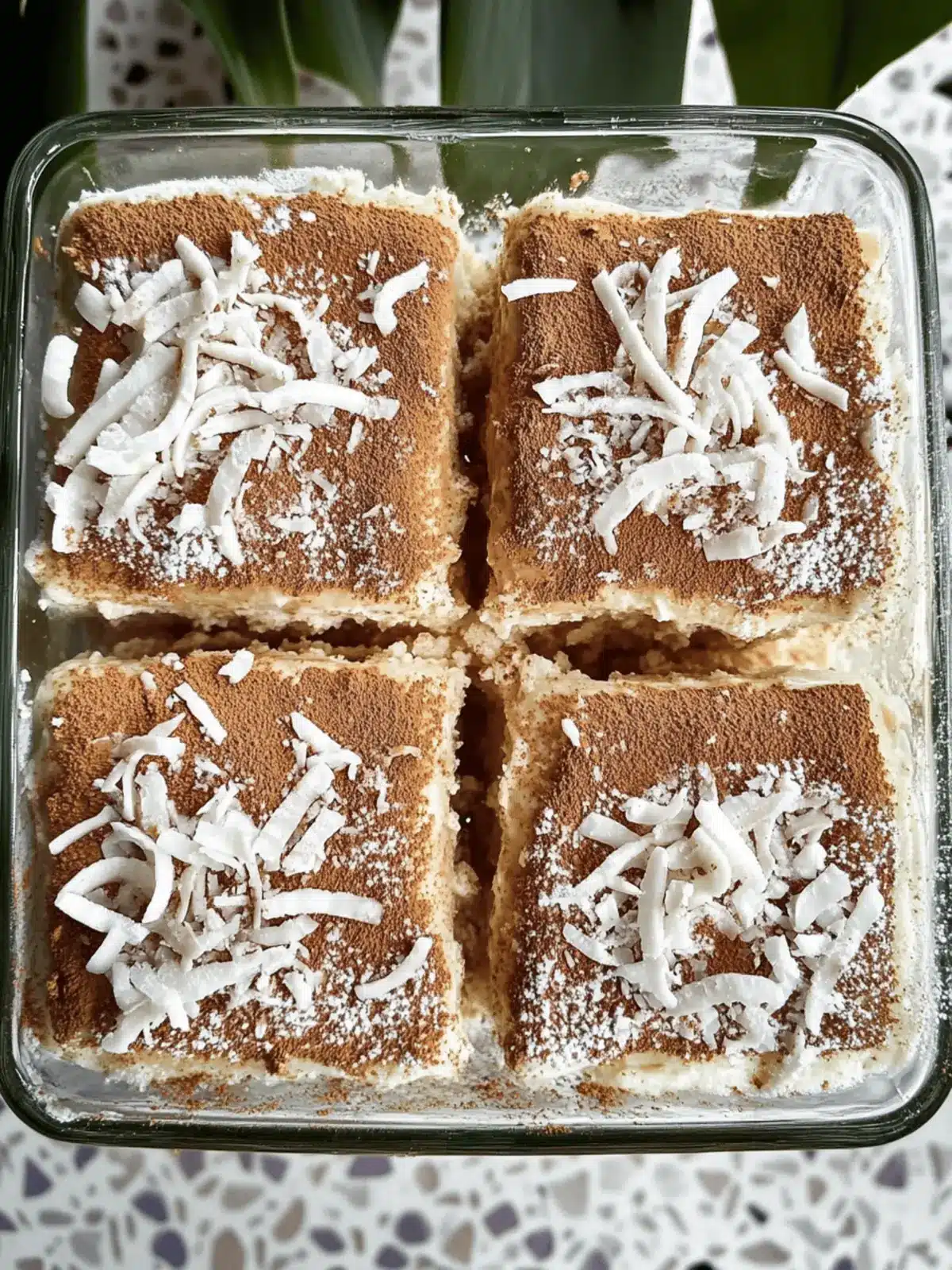 Coconut Rum (Coquito) Tiramisu