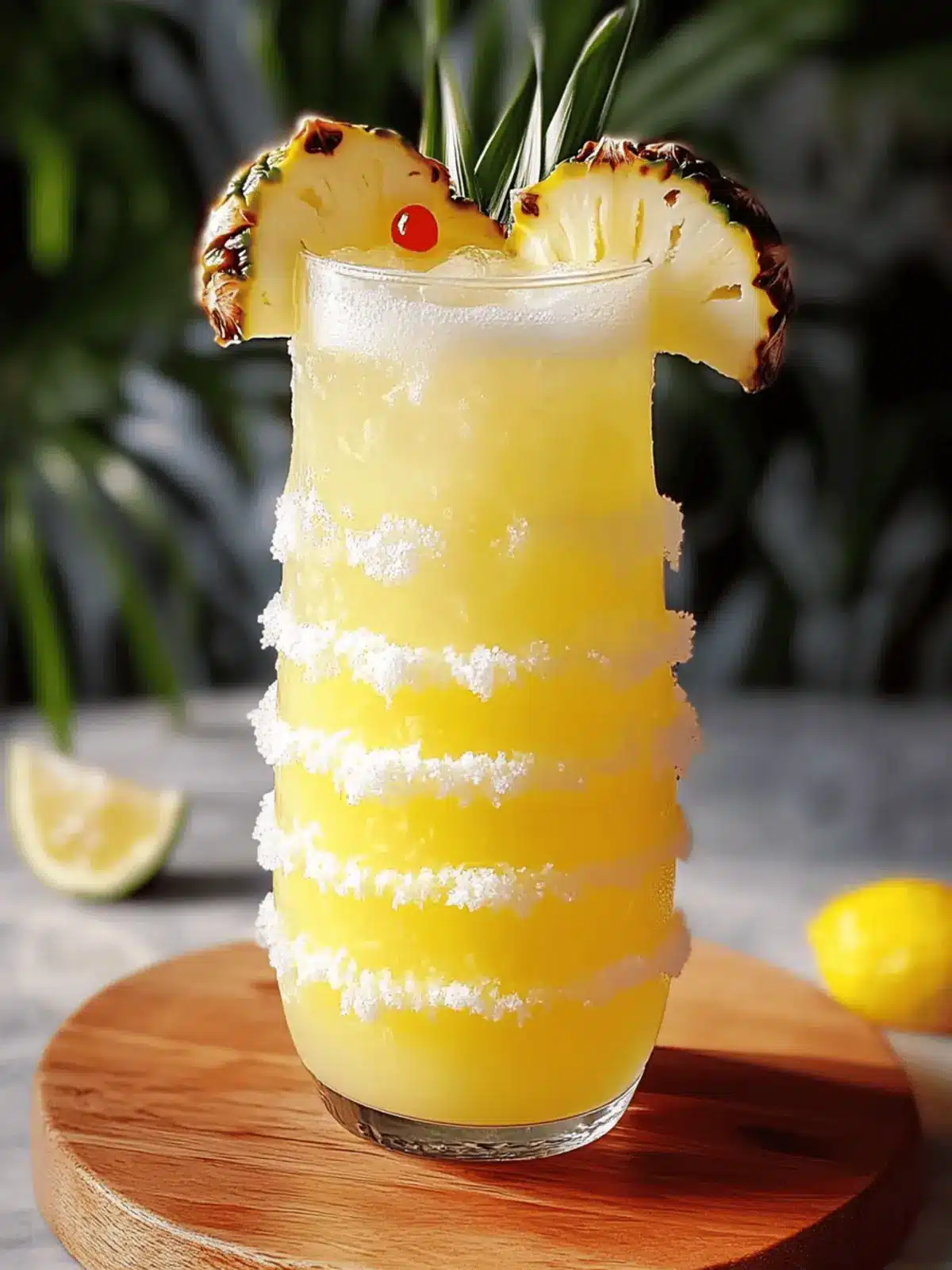 Non Alcoholic Piña Colada Punch