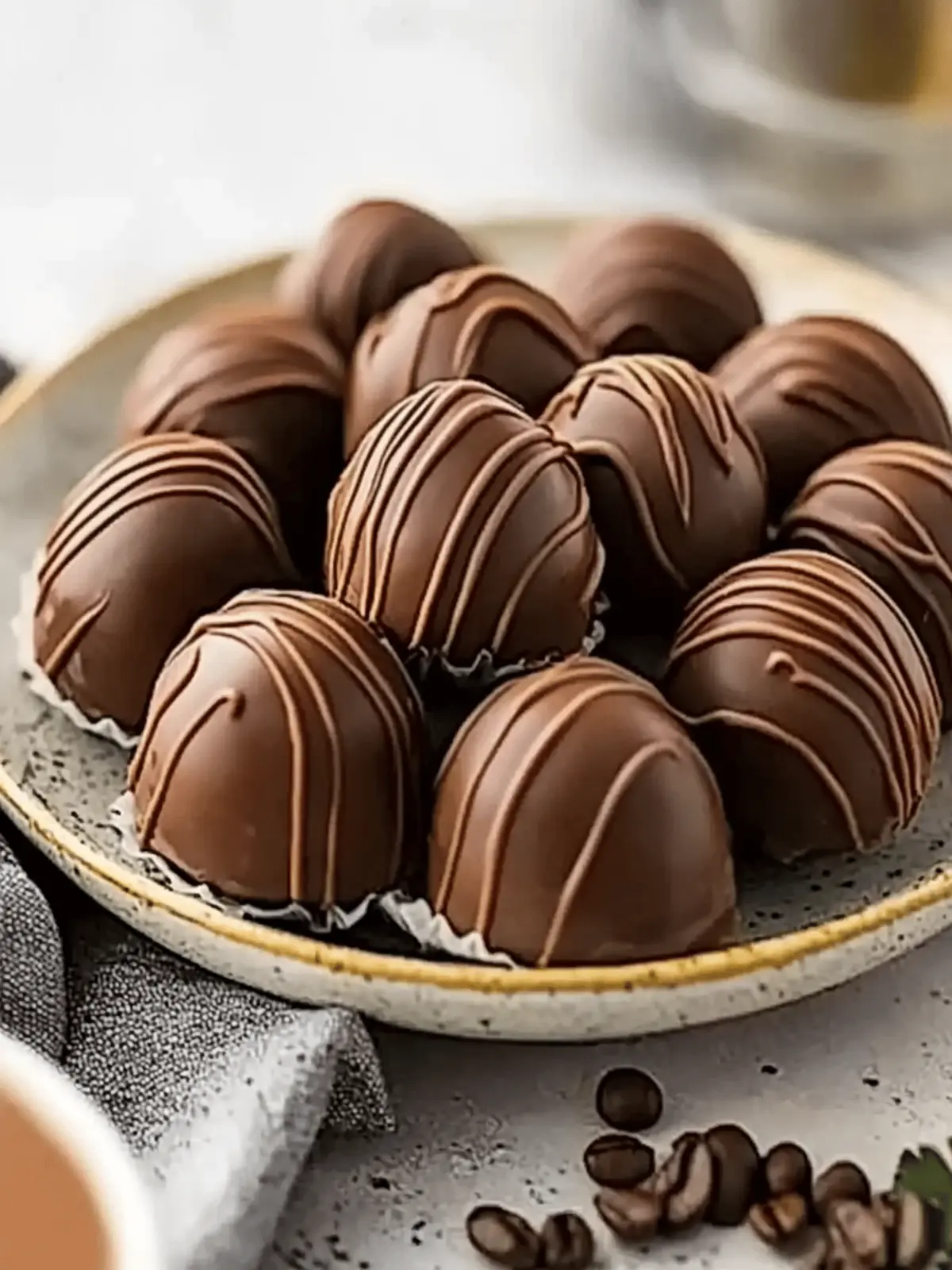 Decadent Coffee Truffles: No-Bake Bliss in Just 4 Ingredients 4 Coffee Truffles