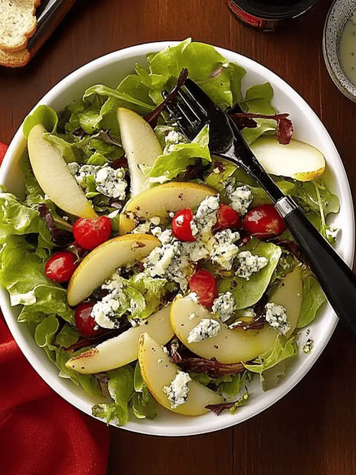 Pear and Gorgonzola Salad