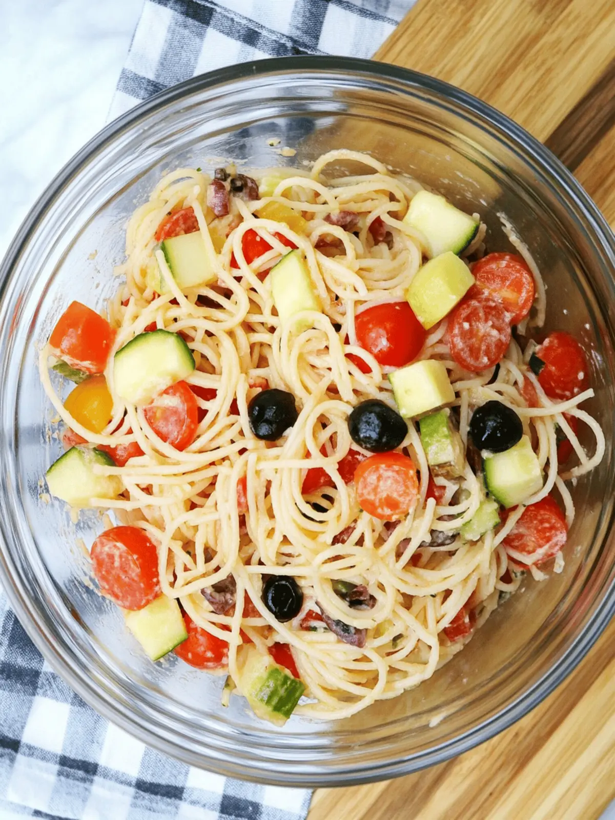 Zesty Summer Spaghetti Salad That’s a Picnic Essential 4 Summer Spaghetti Salad
