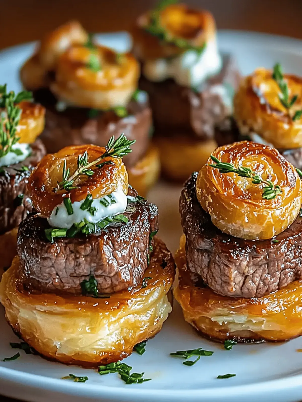 Irresistible Mini Beef Wellington Bites for Your Next Party 2 Mini Beef Wellington Bites
