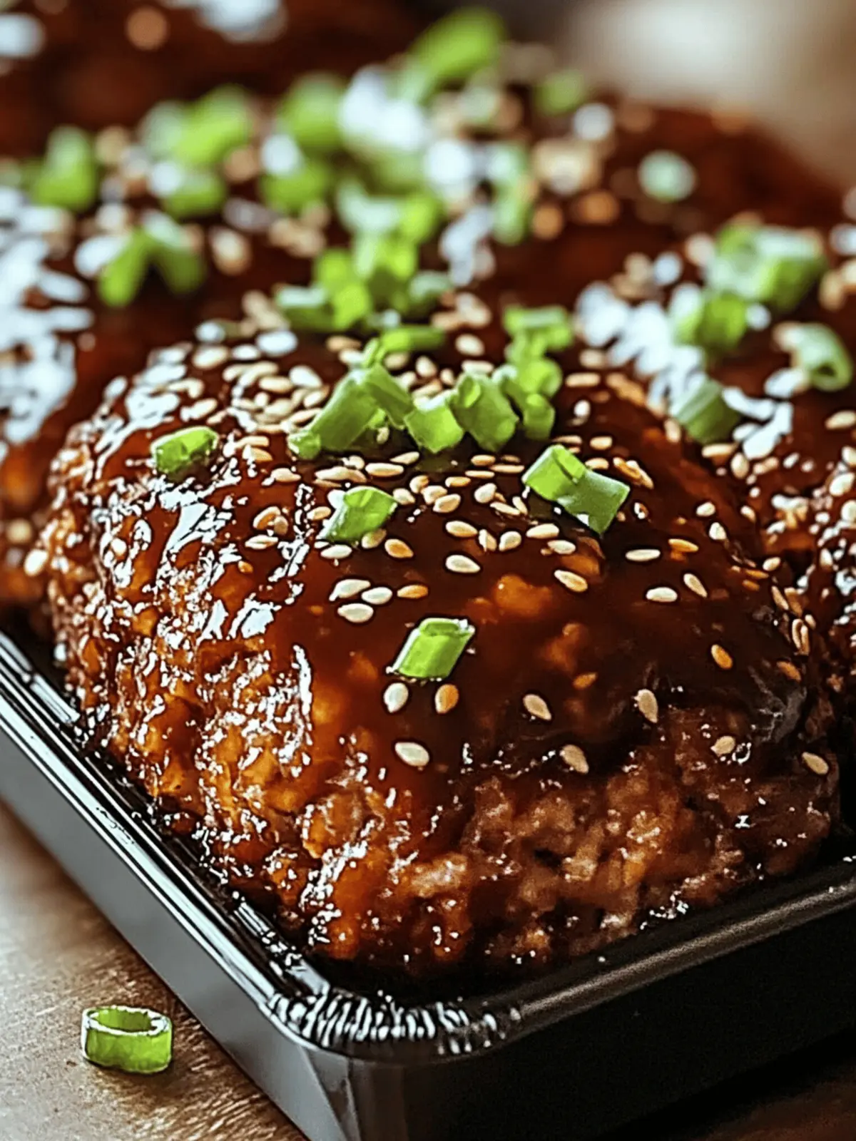 Sweet & Spicy Korean BBQ Meatloaf: Comfort with a Kick 4 Sweet & Spicy Korean BBQ Meatloaf