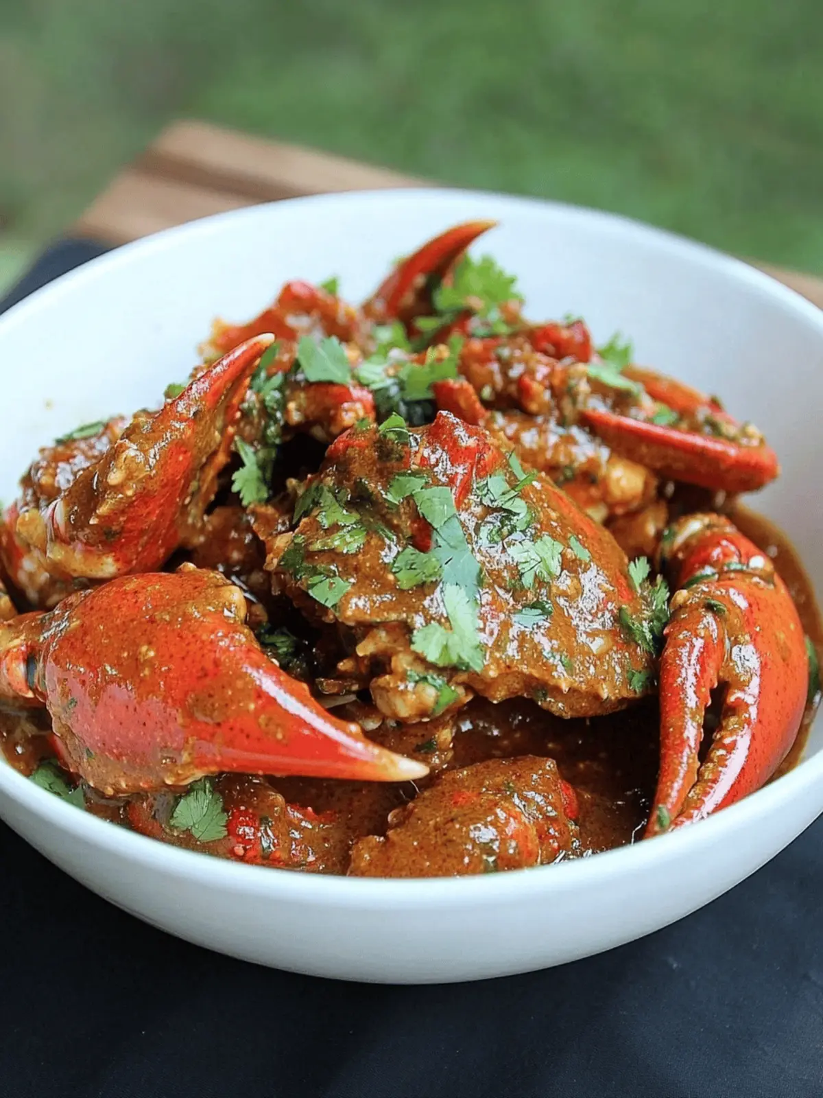 Singaporean Chilli Crab