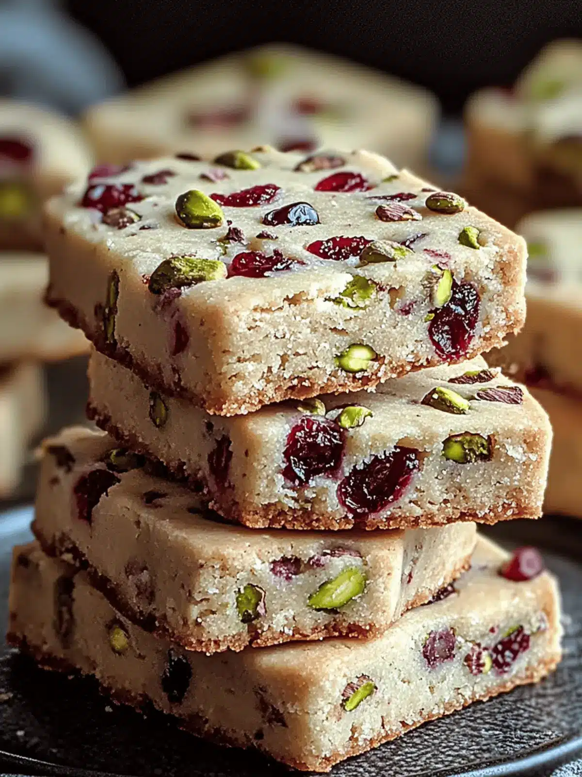 Cranberry Pistachio Shortbread Cookies for Sweet Moments 3 Cranberry Pistachio Shortbread Cookies