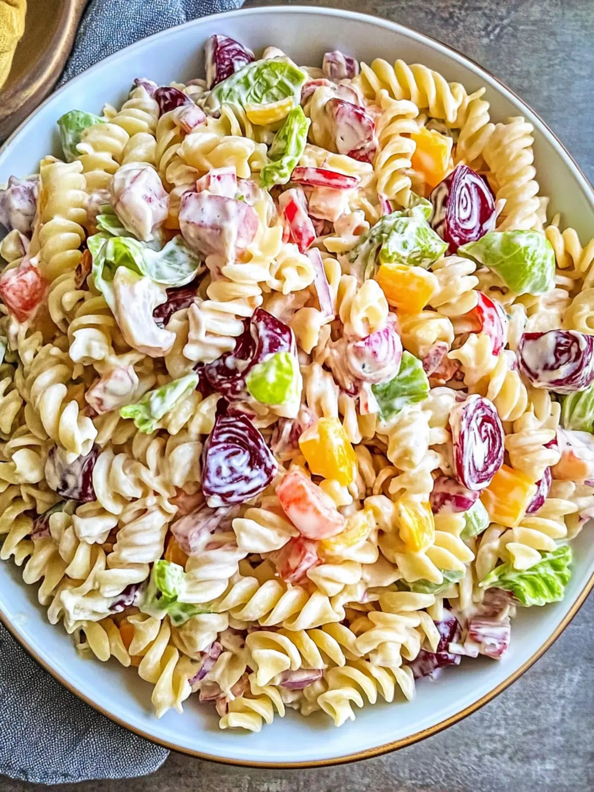 Thanksgiving Pasta Salad