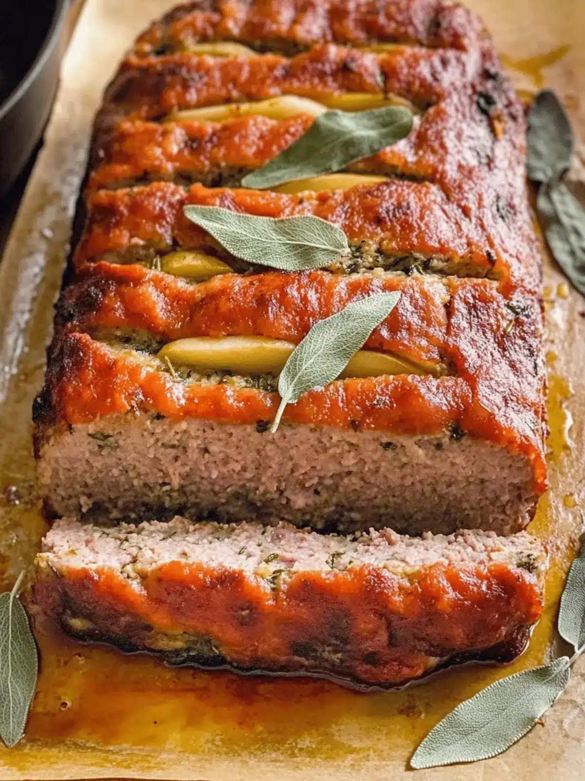 Savory Pork, Apple and Sage Meatloaf for Cozy Fall Nights 2 Pork, Apple and Sage Meatloaf