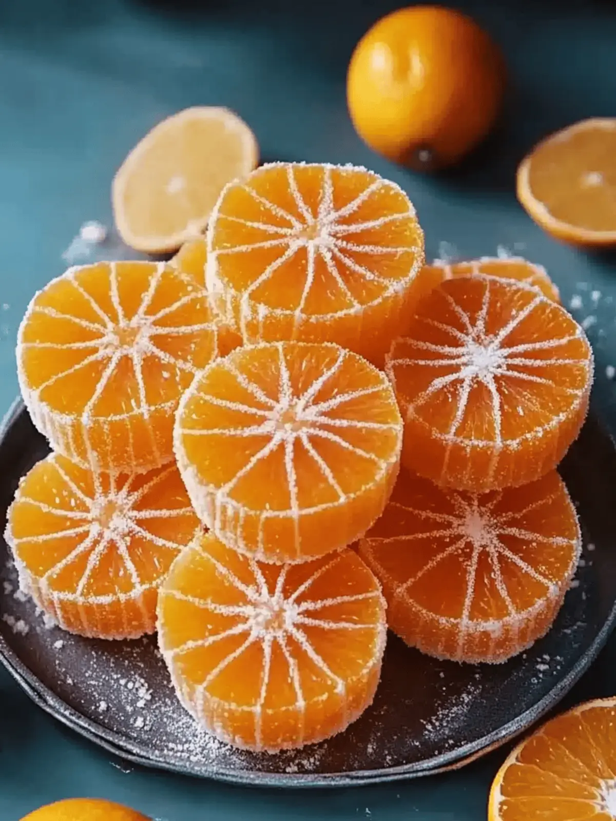 Delicious Classic Homemade Orange Candy You Need to Try! 4 Classic Homemade Orange Candy